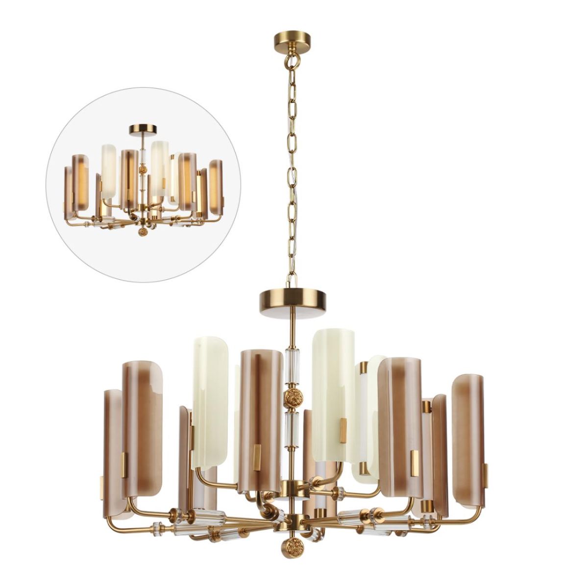 Подвесная люстра Odeon Light Modern Lion 5467/60L в Санкт-Петербурге