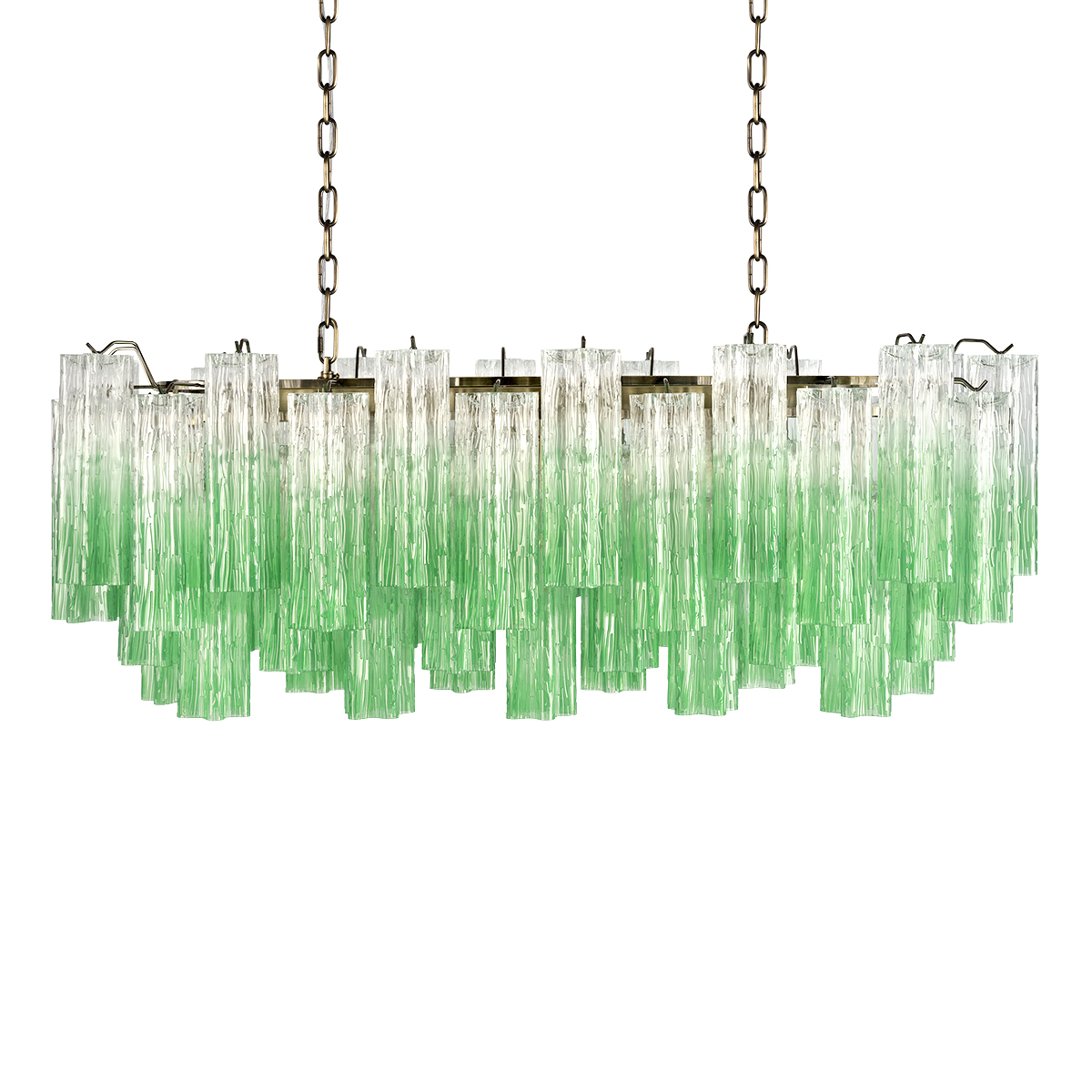 Подвесная люстра Loft IT Murano 10580/1000R Clear green в Санкт-Петербурге
