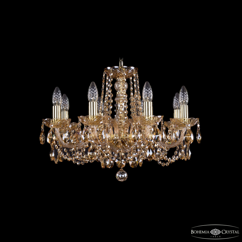 Подвесная люстра Bohemia Ivele Crystal 1402/8/195 G M721 в #REGION_NAME_DECLINE_PP#