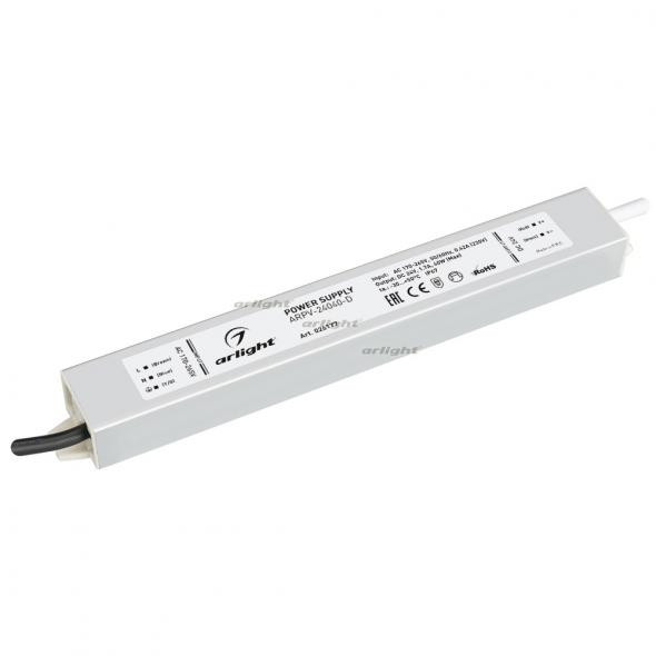 Блок питания Arlight ARPV-24040-D (24V, 1.7A, 40W) 026177 в Санкт-Петербурге