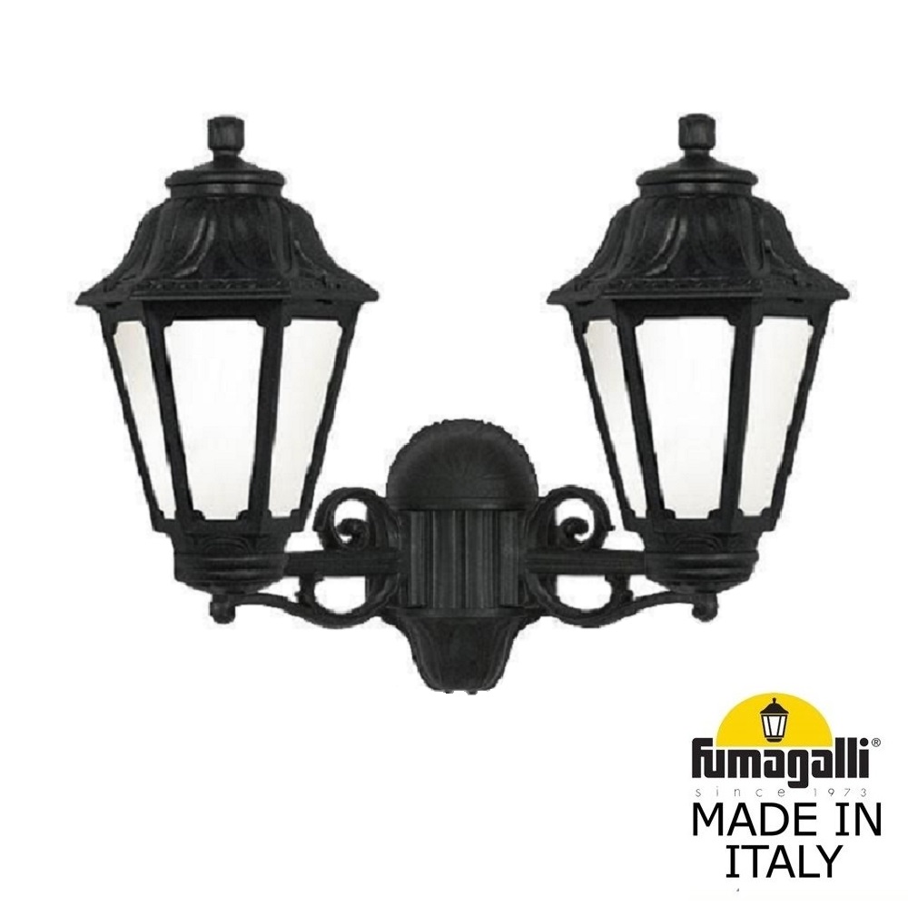 Уличный настенный светильник Fumagalli PORPORA/ANNA E22.141.000.AYE27 в Санкт-Петербурге