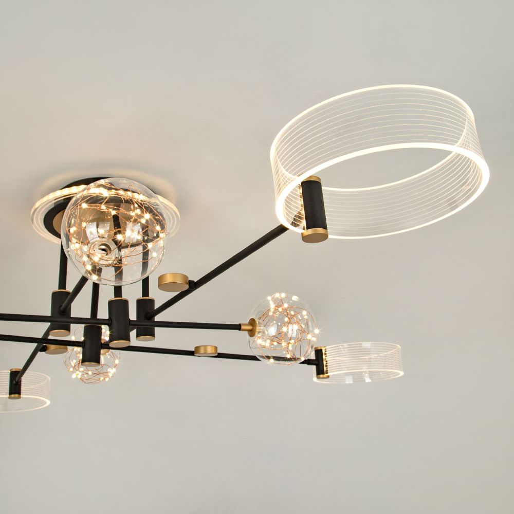 Потолочная люстра LED4U L3110-8 в Санкт-Петербурге
