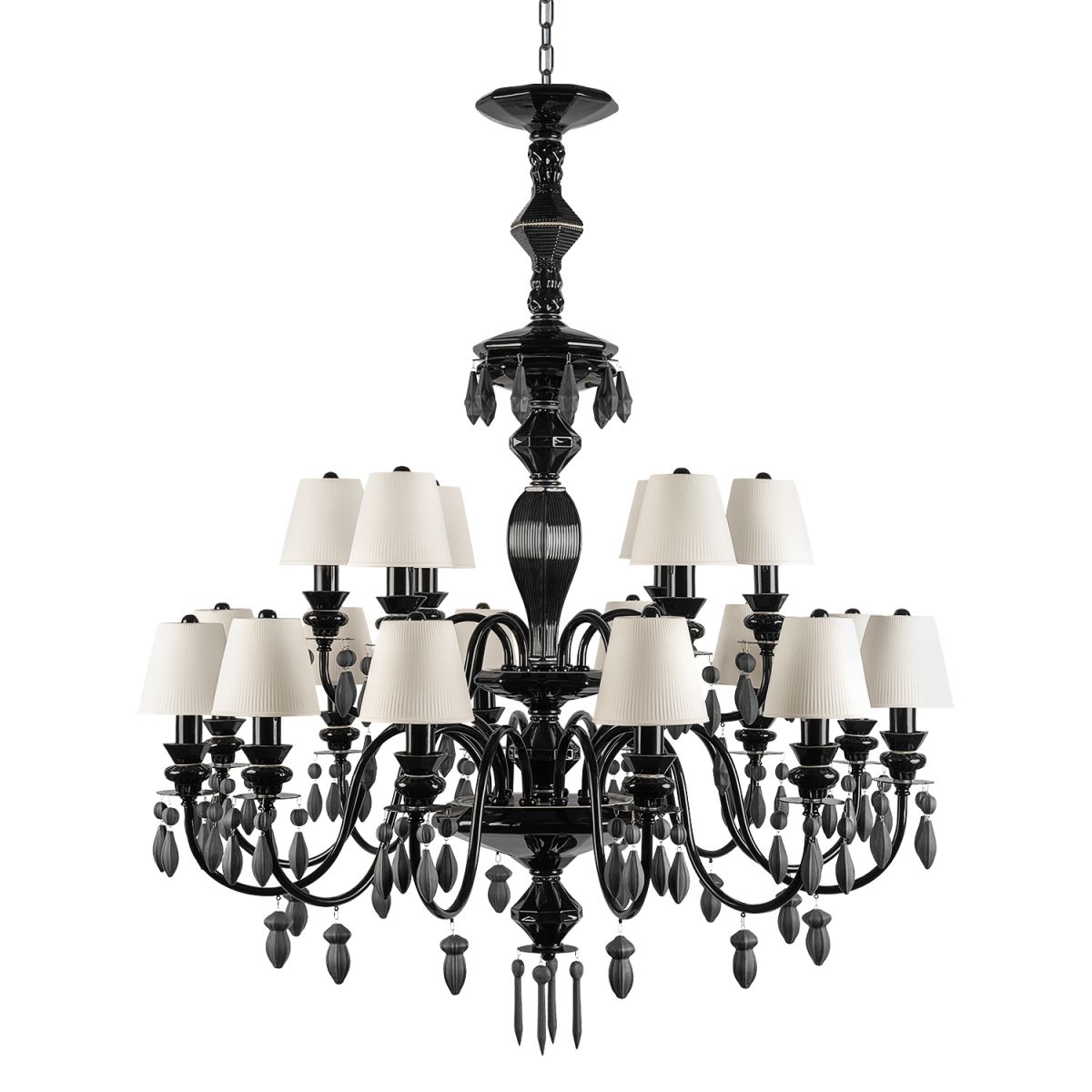 Подвесная люстра Loft IT Grace 10203/12+6 Black в Санкт-Петербурге