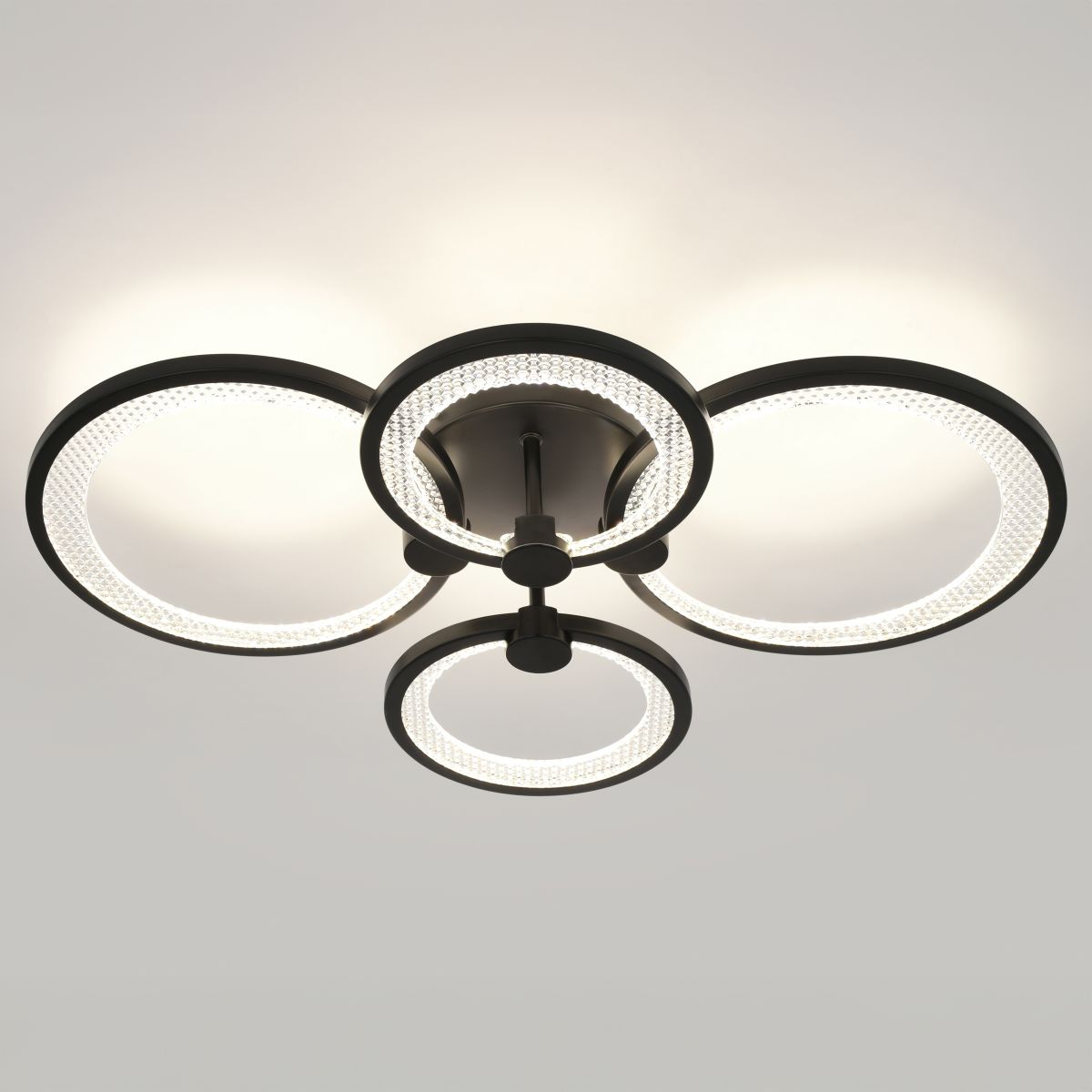 Потолочный светильник Эра Модерн Odry CLL-1-78W 3K-6,5K RC BK в Санкт-Петербурге