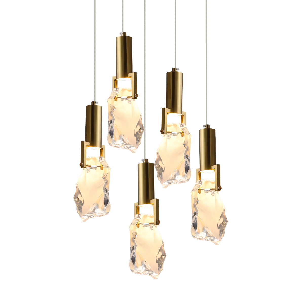 Подвесной светильник Delight Collection OWD500-5 gold в Санкт-Петербурге