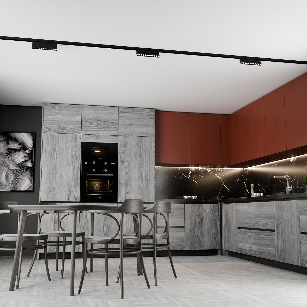 Трековый магнитный светильник Lightera Startrek 220 LE174TRL-12B4K в Санкт-Петербурге