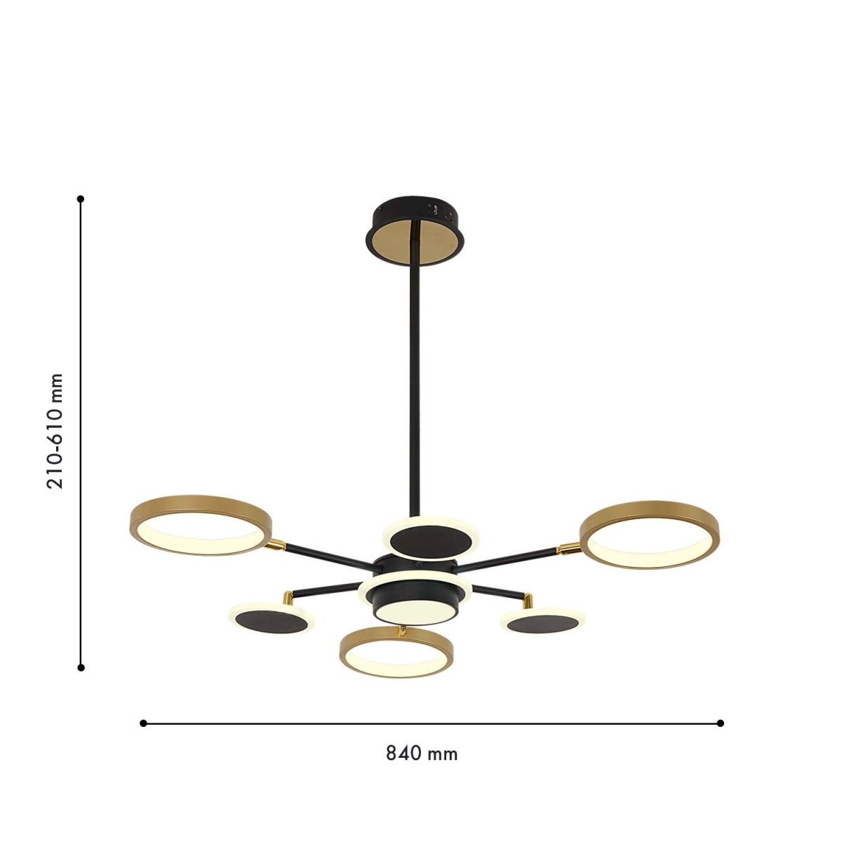 Подвесная люстра F-Promo Hybrid 4687-7P в #REGION_NAME_DECLINE_PP#