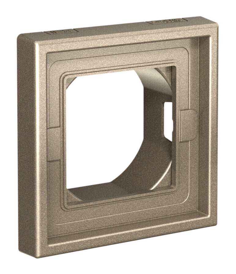Рамка 1-ая IP44 Systeme Electric ArtGallery Шампань GAL440501 в Санкт-Петербурге