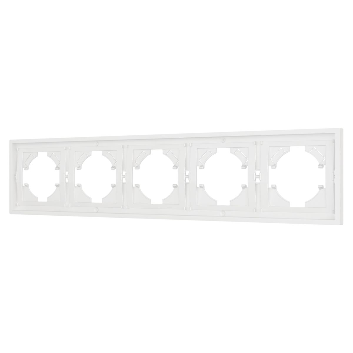 Рамка пластиковая на 5 постов Arlight FRM-TENDO-SFPL-5-WH 054660 в Санкт-Петербурге