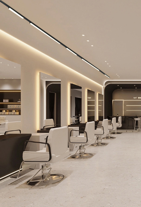 Трековый магнитный светильник iLedex Vision 4825-038-L485-24W-110DG-3000K-BK в Санкт-Петербурге