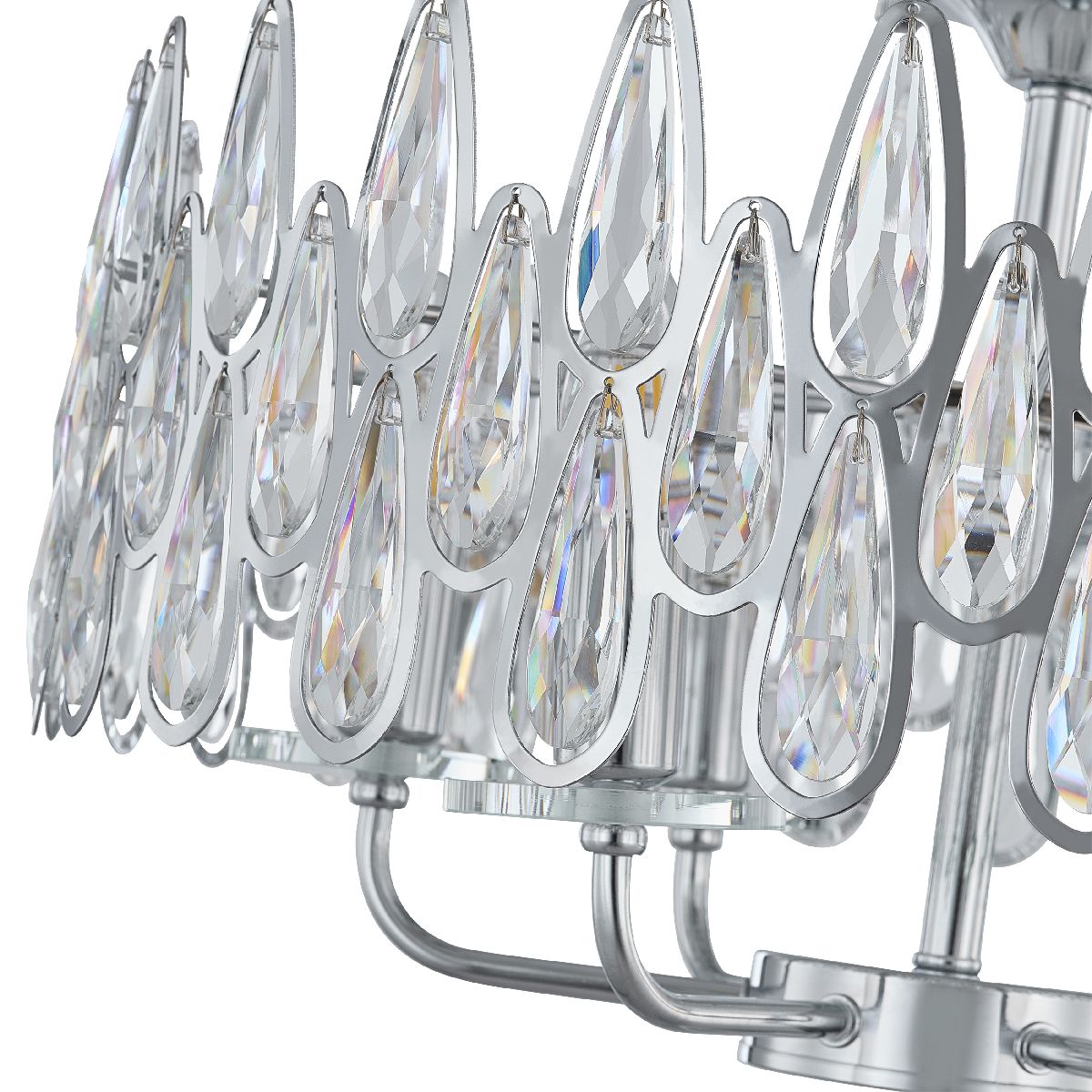 Потолочная люстра Arte Milano Sorrento 372009/8/80/580 CR в Санкт-Петербурге