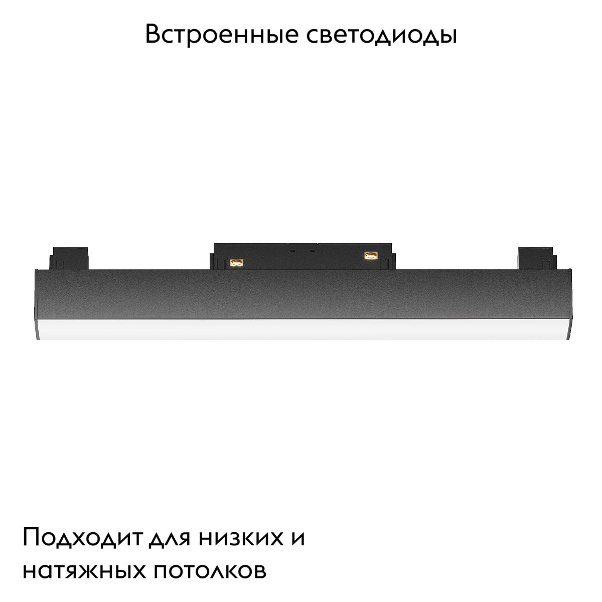 Трековый светильник Maytoni Technical Basis TR074-2-12W4K-B в Санкт-Петербурге
