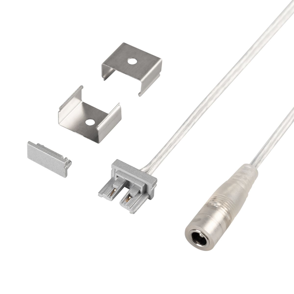 Комплект заглушек Arlight ARL-KIT-SLIM-FC 1m (Пластик) 055639 в #REGION_NAME_DECLINE_PP#