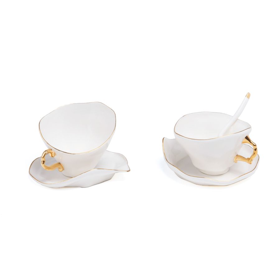Блюдце с чашкой (2 шт.) Seletti Meltdown 9597 в Санкт-Петербурге
