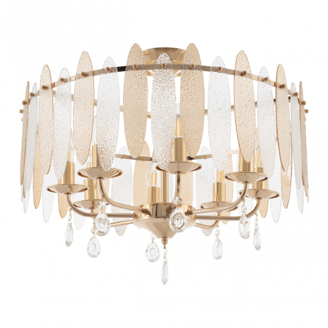 Потолочная люстра Arte Milano Sorrento 374309/8/80/570 GD в Санкт-Петербурге