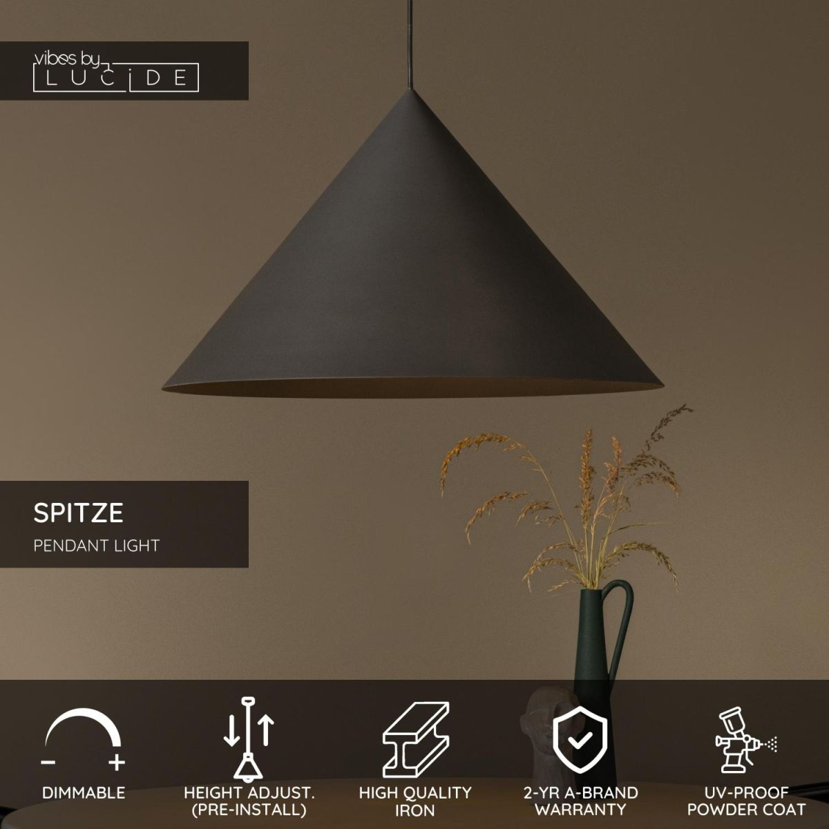 Подвесной светильник Lucide Spitze 21440/60/36 в Санкт-Петербурге
