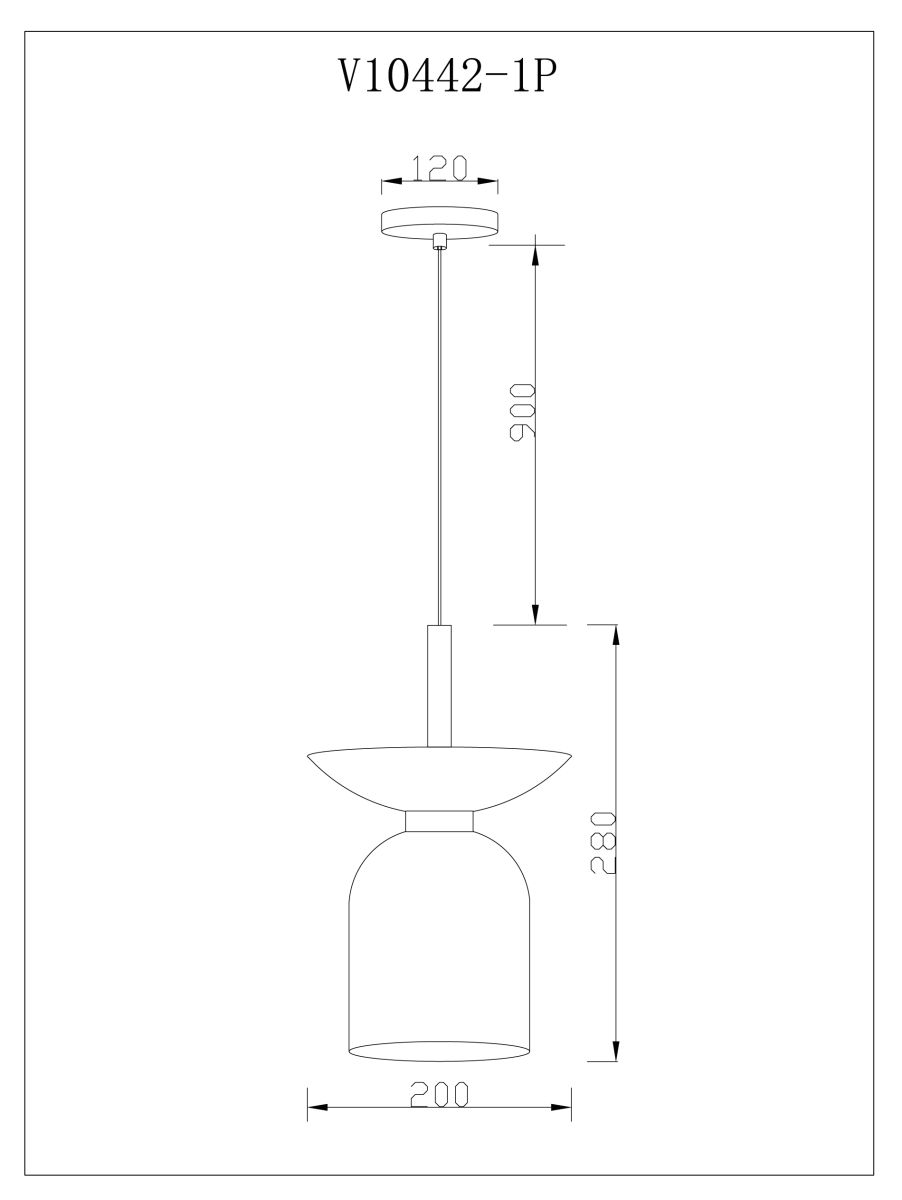 Подвесной светильник Moderli Lecce V11553-1P в Санкт-Петербурге