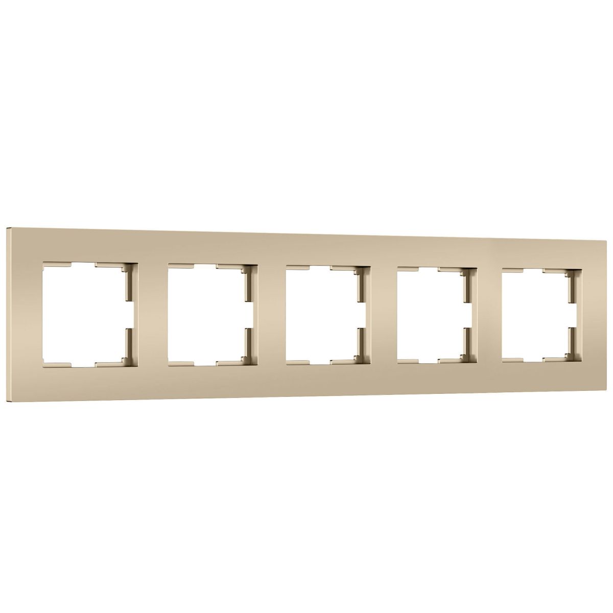 Рамка на 5 постов Werkel Slab (шампань софт) W0052911 4690389218460 a071627 в #REGION_NAME_DECLINE_PP#