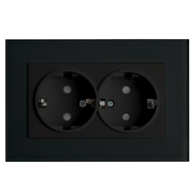 Розетка 2-местная Stekker PST16-9011-03 с защитной шторкой 39482 в Санкт-Петербурге