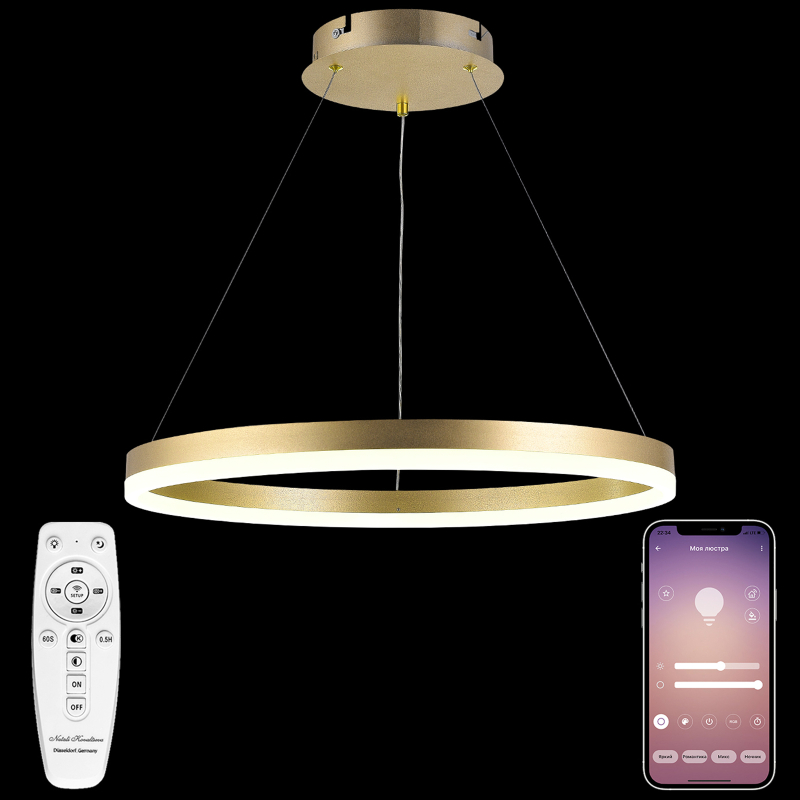 Подвесной светильник Natali Kovaltseva Oreol LED LAMPS 81296 в Санкт-Петербурге