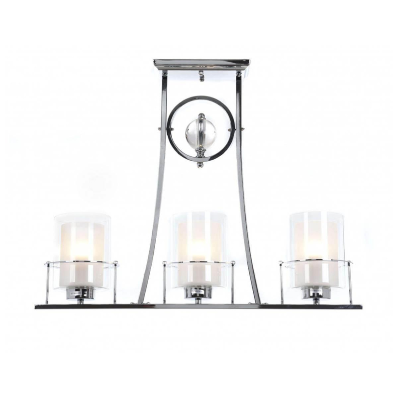 Подвесная люстра Lumina Deco Bronx LDP 1234-3 CHR в Санкт-Петербурге