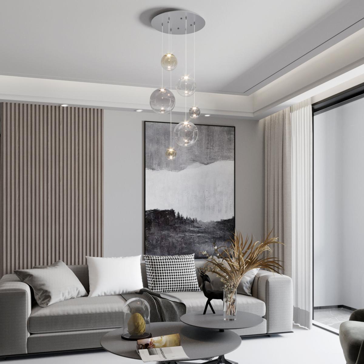 Подвесной светильник Eurosvet Wonder 50230 LED хром a062052 в #REGION_NAME_DECLINE_PP#