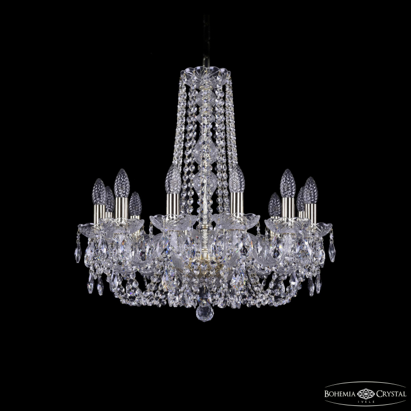 Подвесная люстра Bohemia Ivele Crystal 1402/12/195/h-60 G в Санкт-Петербурге