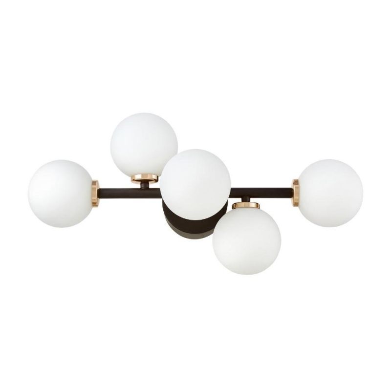 Настенный светильник Lumina Deco Marsiada LDW 6033-5 BK+F.GD в Санкт-Петербурге