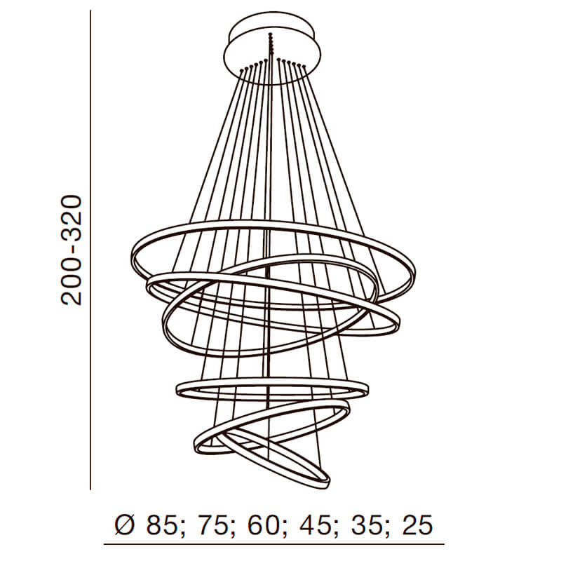 Подвесная люстра Azzardo Wheel 6 AZ1280 в #REGION_NAME_DECLINE_PP#