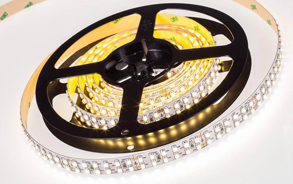 Светодиодная лента Arlight RT 2-5000 24V Warm2700 2x2 (3528, 1200 LED, LUX) 008770(B) в Санкт-Петербурге