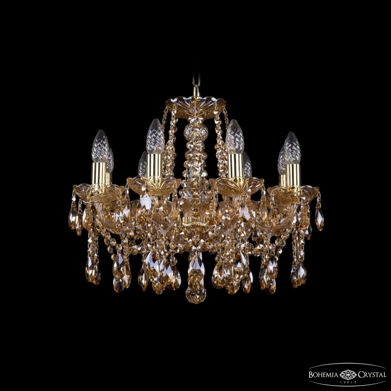 Подвесная люстра Bohemia Ivele Crystal 1413/8/165 G M721 в #REGION_NAME_DECLINE_PP#