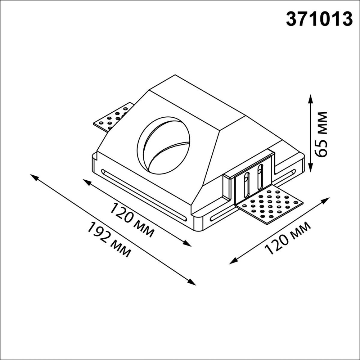 Встраиваемый светильник Novotech Wir Cail 371013 в Санкт-Петербурге