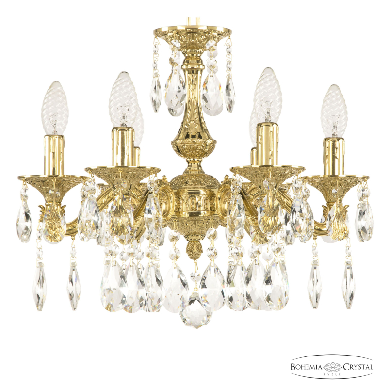 Подвесная люстра Bohemia Ivele Crystal Florence 71102/6/125 A G в Санкт-Петербурге