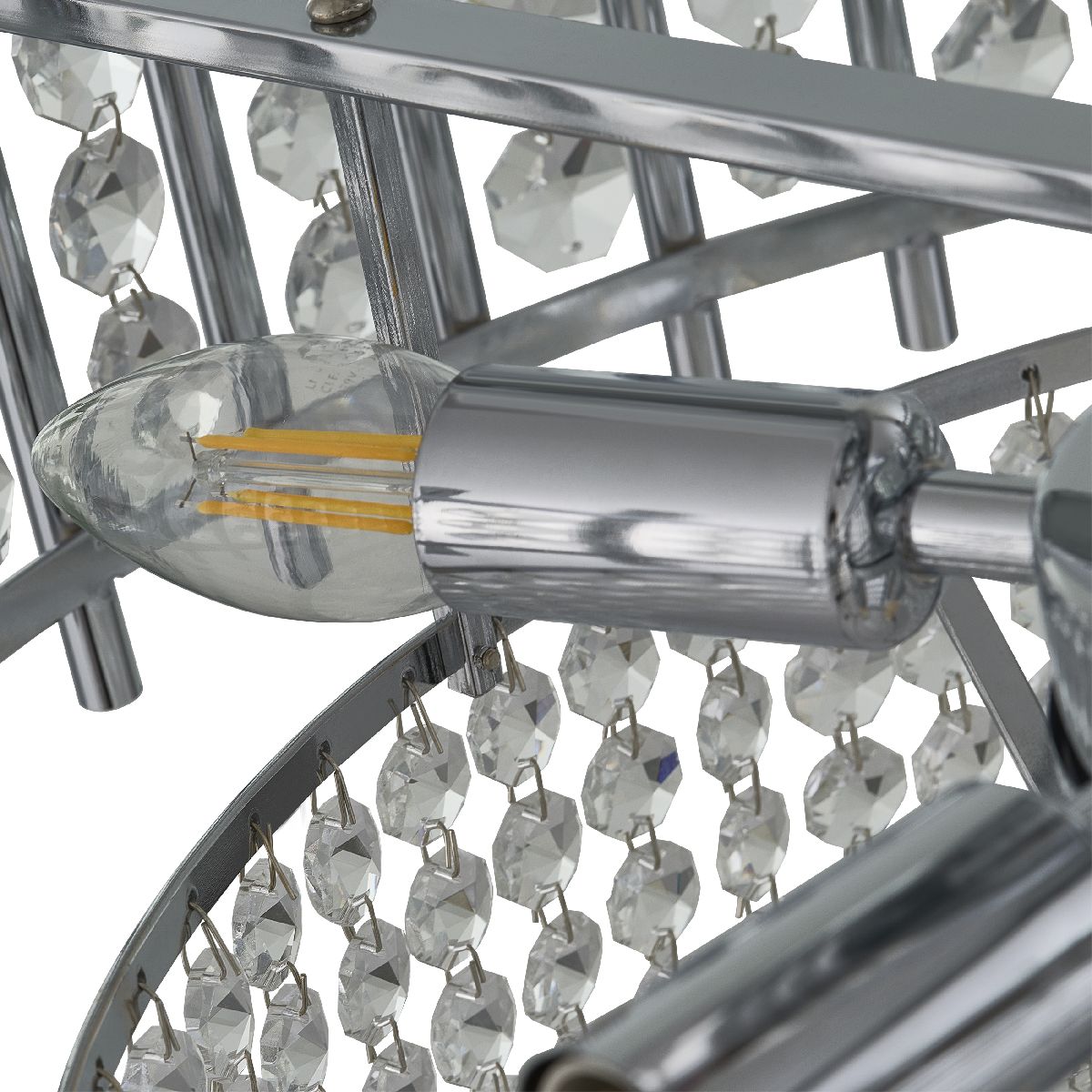 Потолочная люстра Arte Milano Sorrento 376109/6/30/390 CR в Санкт-Петербурге