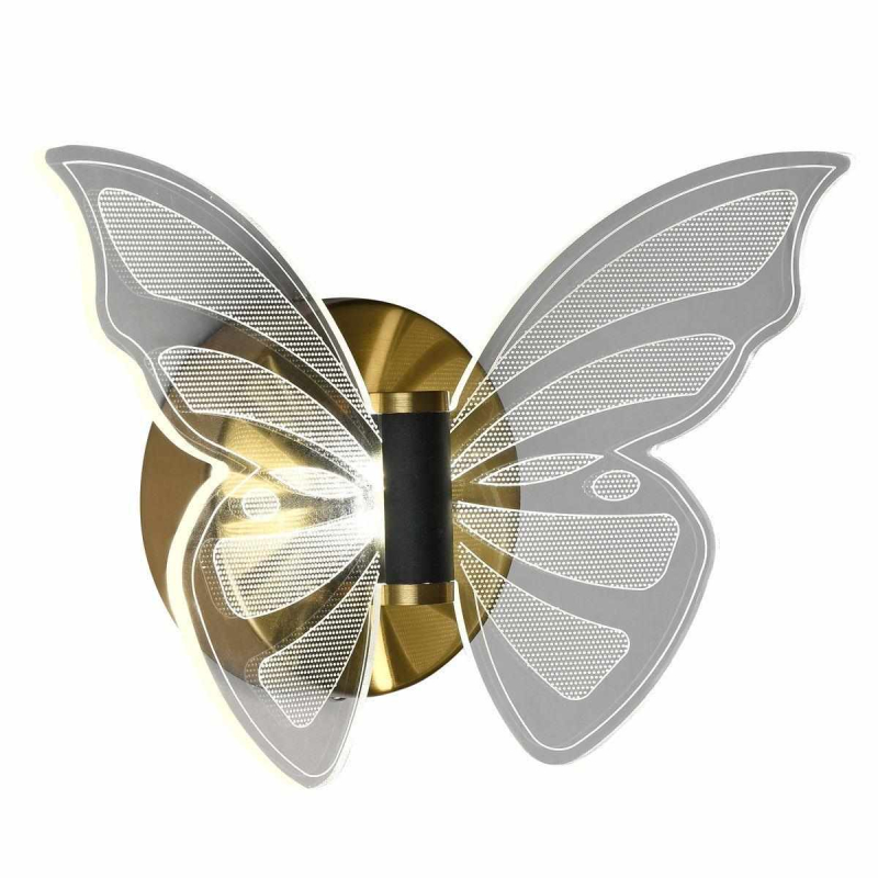 Настенный светильник Natali Kovaltseva Butterflies LED LAMPS 81115/1W GOLD в #REGION_NAME_DECLINE_PP#