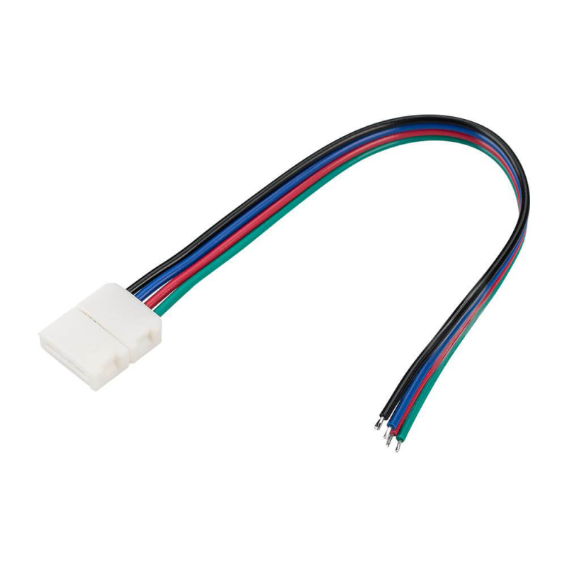 Коннектор выводной Arlight FIX-RGB-10mm-150mm-X1 (4-pin) 023952 в Санкт-Петербурге