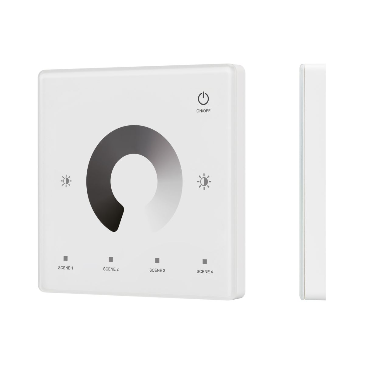 Сенсорная панель Arlight SMART-RF-801-11-1G-4SC-DIM белый (3V, 2.4G) накладная (IARL, IP20 Пластик) 050421 в Санкт-Петербурге