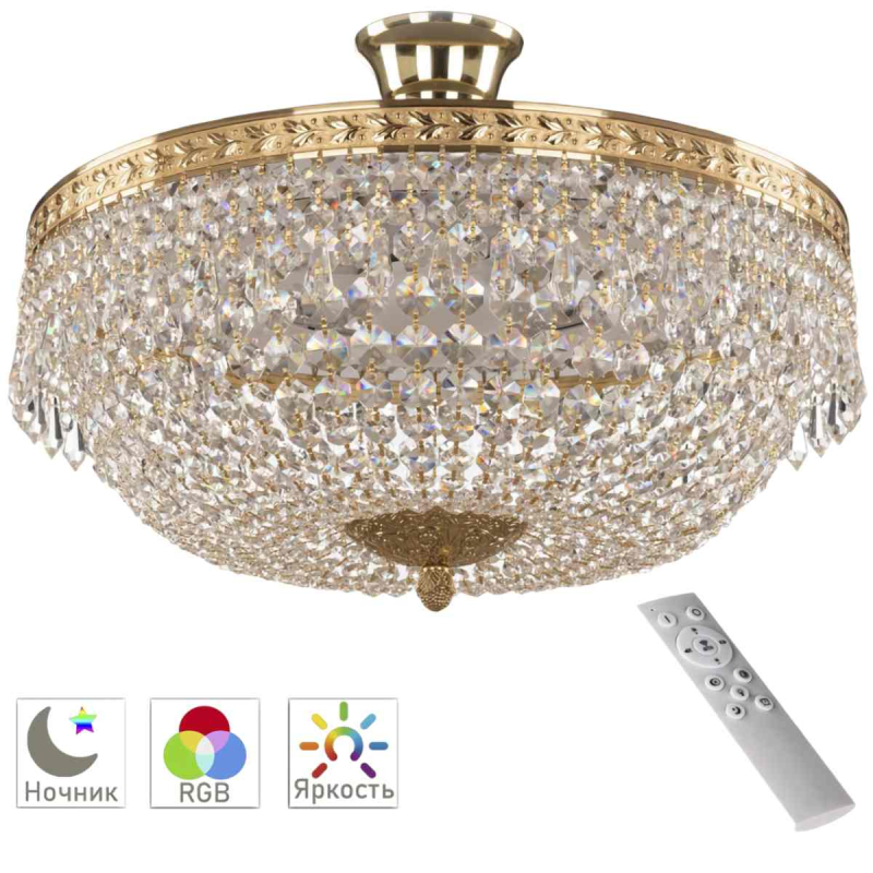 Потолочная люстра Bohemia Ivele Crystal 19011/45IV/LED-DIM G в Санкт-Петербурге