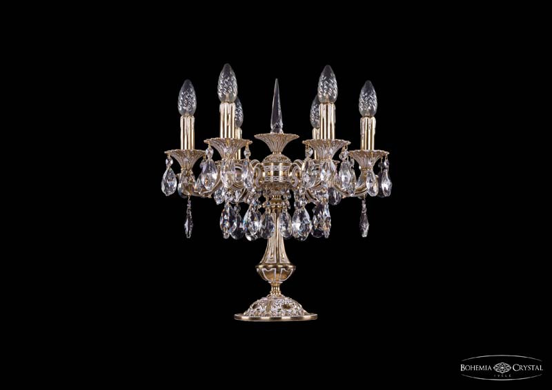 Настольная лампа Bohemia Ivele Crystal 1702L/6/CK125IV-45/A/GW в Санкт-Петербурге
