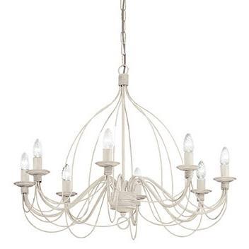 Подвесная люстра Ideal Lux Corte SP8 Bianco Antico 005898 в Санкт-Петербурге