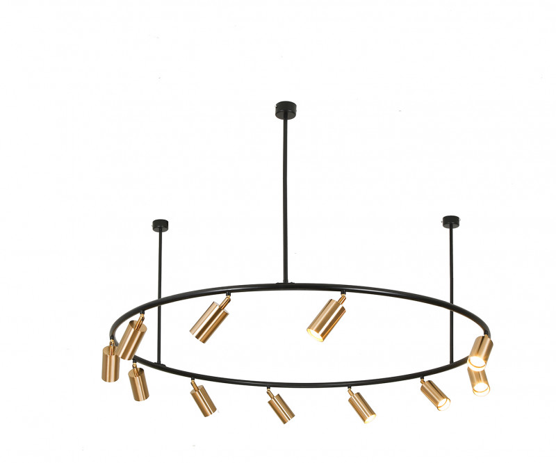 Люстра на штанге Kink Light Кайко 07615-12 УЦ в #REGION_NAME_DECLINE_PP#