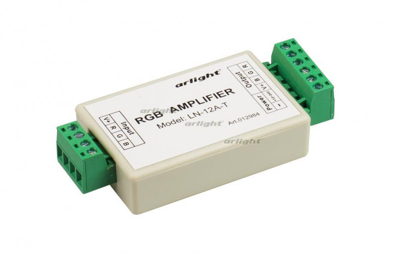 RGB-усилитель Arlight LN-12A-T (12/24V, 144/288W) 012984 в Санкт-Петербурге