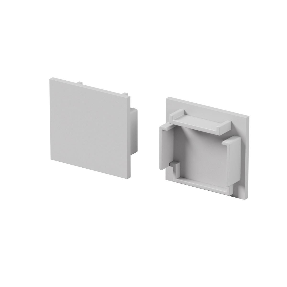 Комплект заглушек для профиля 25×22 2шт Maytoni Led Strip ALM-2522-S-EC 642065 в Санкт-Петербурге
