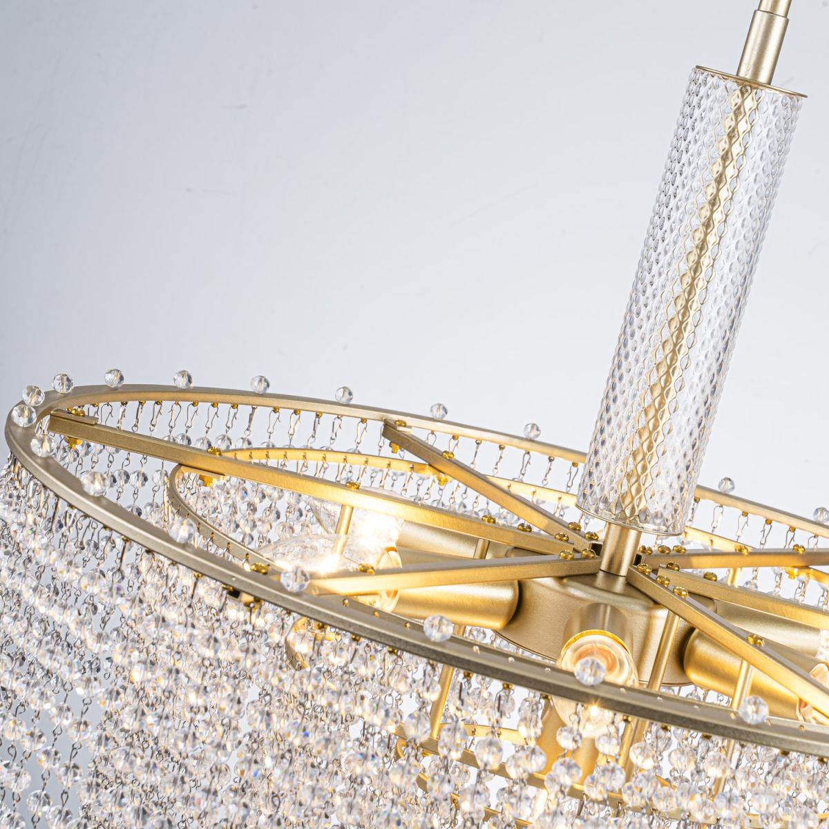 Люстра на штанге Favourite Fringe 4762-7P в Санкт-Петербурге