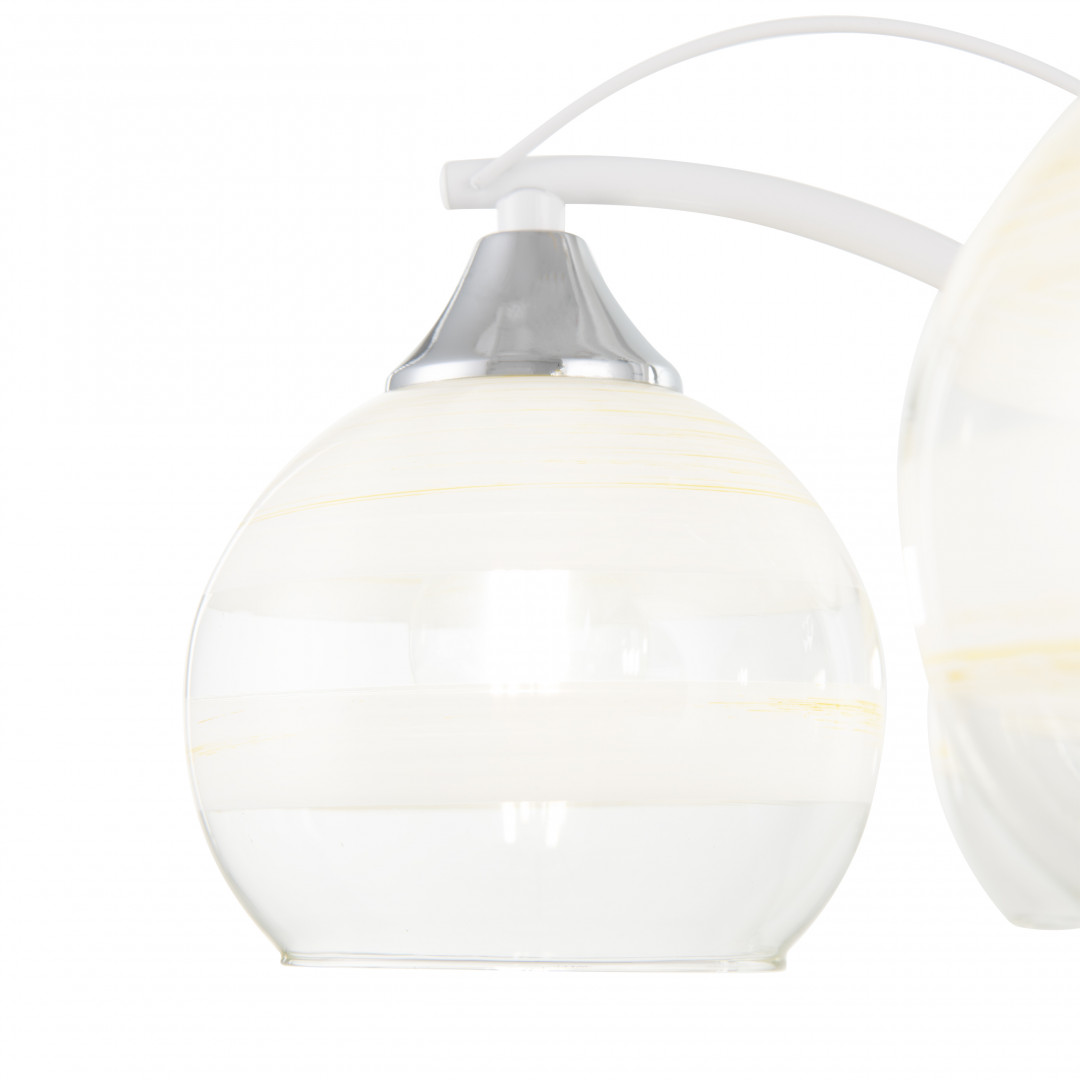 Потолочная люстра Arte Milano Napoli 326503/3 CR+WH в Санкт-Петербурге