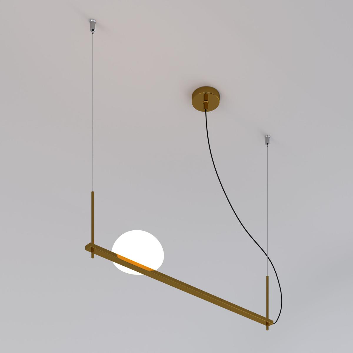 Подвесной светильник Eurosvet Stair 70145/1 латунь a061369 в #REGION_NAME_DECLINE_PP#