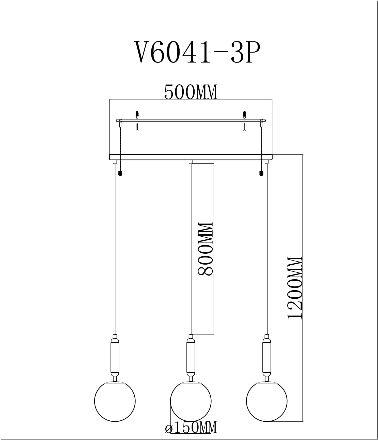 Подвесной светильник Moderli Scrumbel V6041-3P в #REGION_NAME_DECLINE_PP#