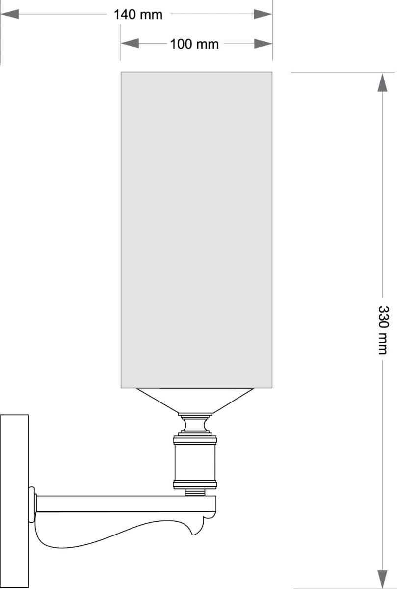 Бра Kutek Merano MER-K-1 (N) в #REGION_NAME_DECLINE_PP#