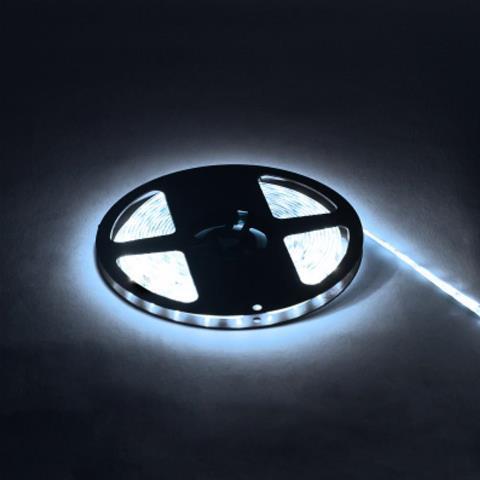 Светодиодная влагозащищенная лента Horoz 4,8W/m 60LED/m 3528SMD холодный белый 5M 081-001-0001 HRZ00001174 в Санкт-Петербурге