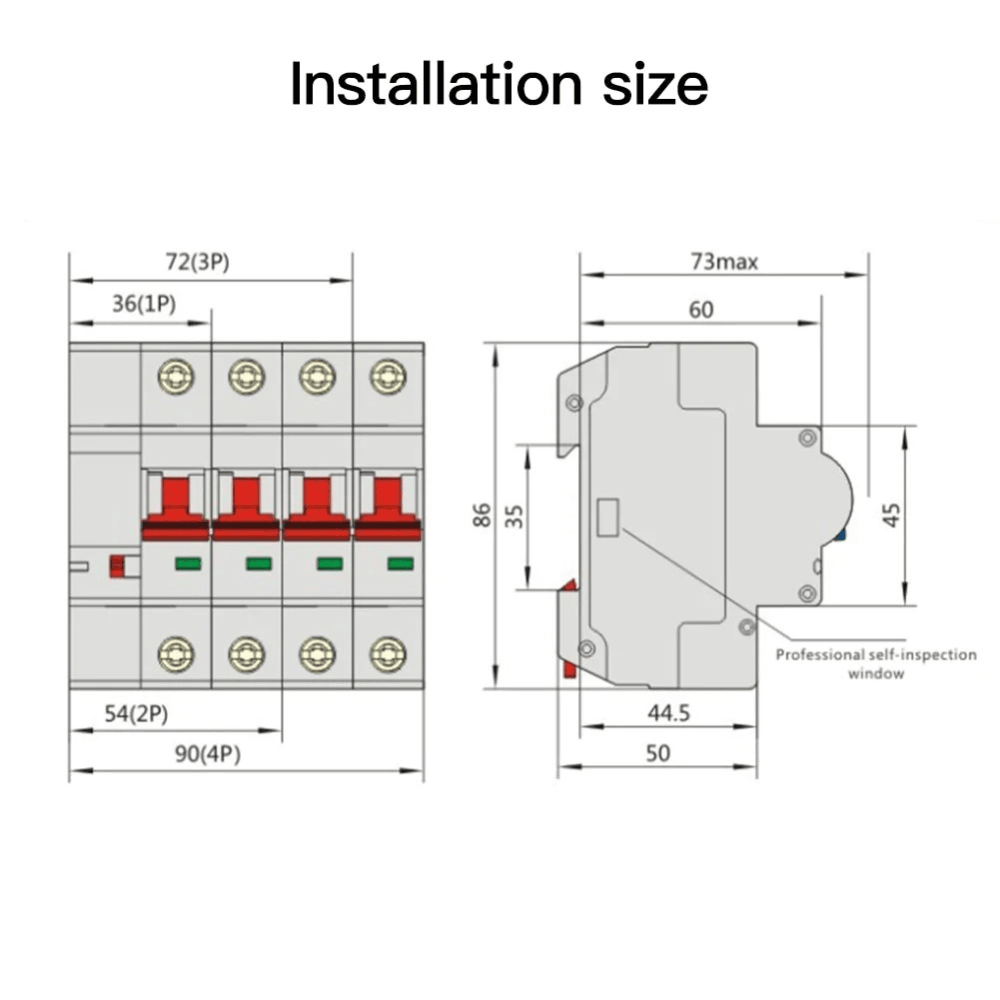 Выключатель Moes Zigbee circuit breaker 1P 16A ZCB-SC-1P16 в #REGION_NAME_DECLINE_PP#